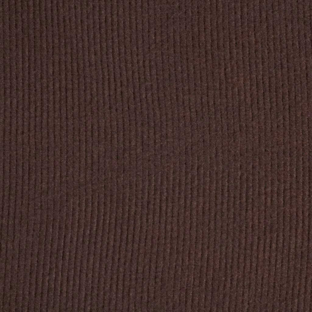 Feinripp Viskosestrick superweich dunkelbraun